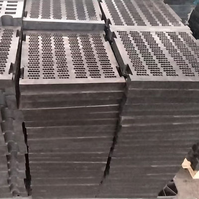 Panel de pantalla de caucho ajustable con agujero para pantallas vibratorias específicas de minería