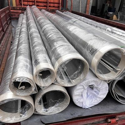 Pantalla de ojal de malla rectangular de alta capacidad para la industria minera