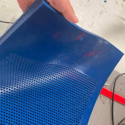 Cuadrícula PU Flip-Flop de 1m de ancho 60 de dureza en la orilla para el procesamiento de carbón