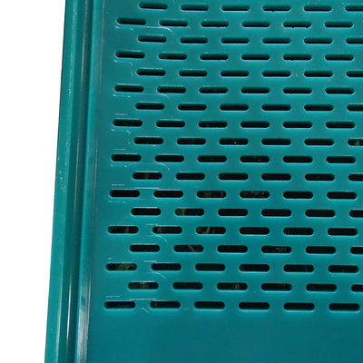 Panel de pantalla PU Flip-Flop 5mm Apertura 6mm Espesor para cribado de compost