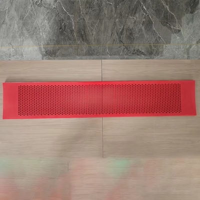 Panel de pantalla de poliuretano para chanclas de 6 mm de espesor anti-obstrucción para carbón