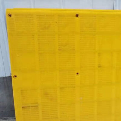 Open-Cast WS 85 Polyurethane Screening Media 305x610mm Wear-Resistant Anti-Clogging for Iron Ore Tailings