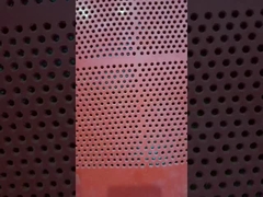 Panel de pantalla de caucho rojo-negro