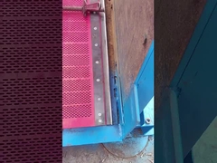 Panel de pantalla de goma rojo-negro 5